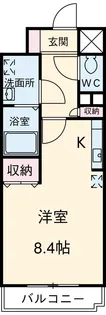 ワイズフラット【2階】の間取り