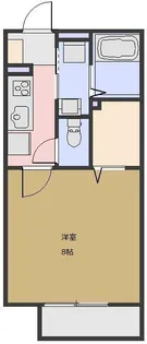 カーサ デ ルス【1階】の間取り