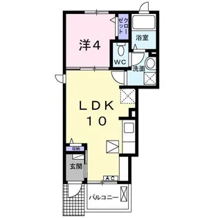 エテルノ・フィオーレ【1階】の間取り