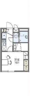 レオパレス相武台REST【1階】の間取り