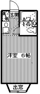 メゾンM&Y【1階】の間取り