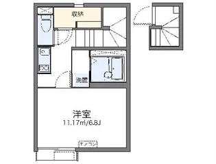 レオネクストイット【2階】の間取り