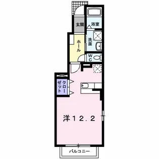 ブリエ エトワール【1階】の間取り