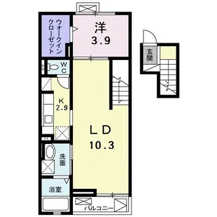 カサ エスペランサ【4階】の間取り