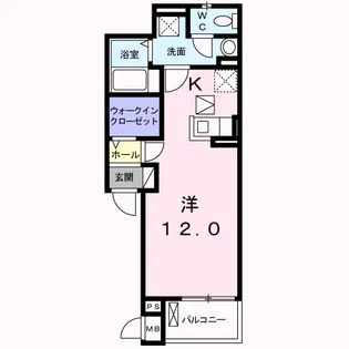 グレース ヴィラ【1階】の間取り