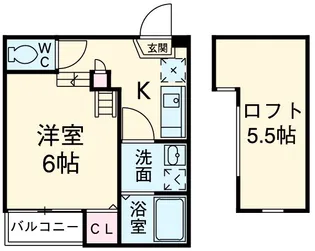 レンガース1【2階】の間取り