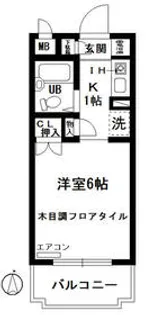 Liz三ツ沢【3階】の間取り