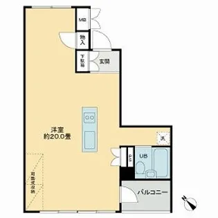 パークブリージェ井の頭【3階】の間取り