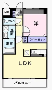 グラン クレシア【3階】の間取り