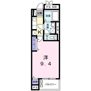 サフィア花小金井【4階】の間取り