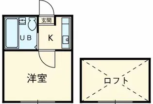 ルビアンハイツ【101号室】の間取り