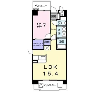 SHALLOWWELL【5階】の間取り