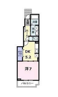 ピアッツァ エミⅢ【1階】の間取り
