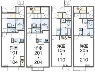 レオネクストYAMAZAKI【1階】の間取り