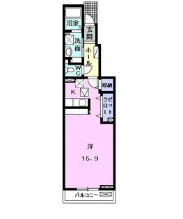 ミントベリー【1階】の間取り