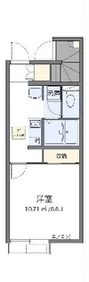 レオネクストハイツやまいち【106号室】の間取り