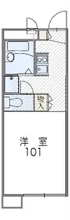 レオパレスアトリオ【2階】の間取り
