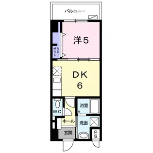 カルム・ヴィラ 長蔵【10階】の間取り