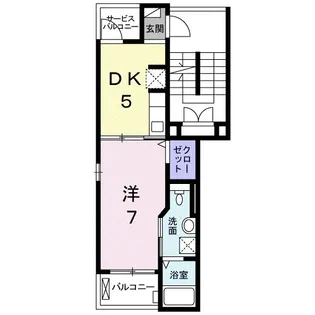 アンダーレ【3階】の間取り