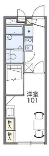 レオパレス浄水【102号室】の間取り
