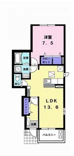 マロノ【1階】の間取り