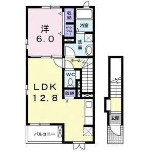 スプリング フラワーⅢ【2階】の間取り