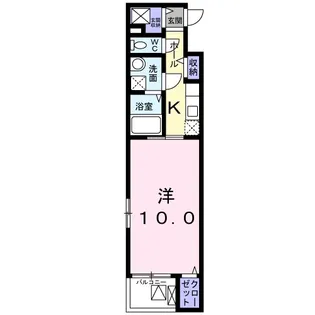エクセレンテ Ⅱ【3階】の間取り