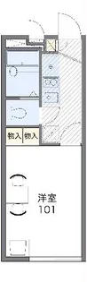 レオパレスメゾンT 4【2階】の間取り