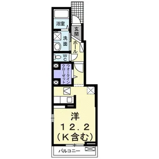 グランツ【1階】の間取り