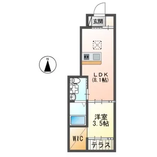 Tommy Residence(トミーレジデンス)【1階】の間取り