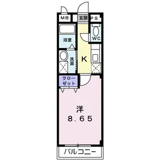 グランノヴァ【1階】の間取り