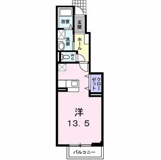 サン・ライズ【1階】の間取り