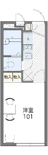 レオパレスイルシオン【1階】の間取り