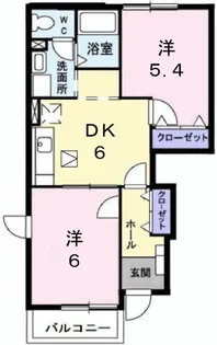 MilkyWay【1階】の間取り