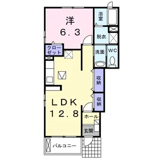ドルチェ【1階】の間取り