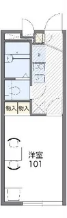 レオパレスアベニューコートⅡ【2階】の間取り