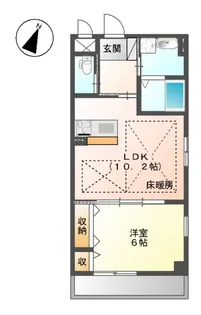 オリーヴ【3階】の間取り