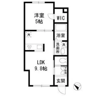 La Vialetta【1階】の間取り