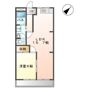 ゴールデンドーン【1階】の間取り