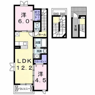 クレイン21【3階】の間取り