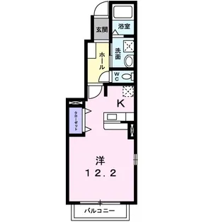 アーバン・ベル【1階】の間取り