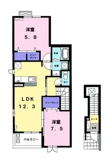 マロノ【2階】の間取り