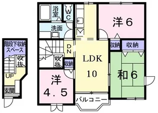 フォーレストⅡ【2階】の間取り