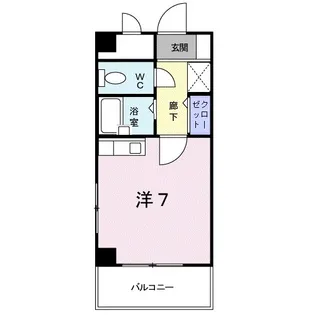 サンフラワー茅ヶ崎【3階】の間取り