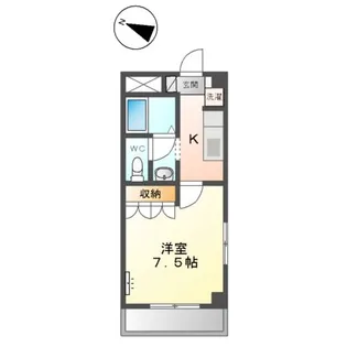 エルアール豊坂【2階】の間取り