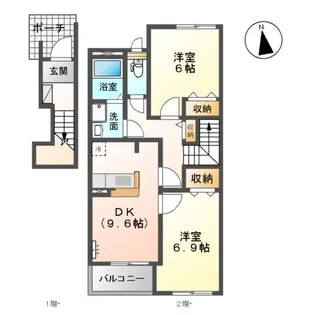 socio familia【2階】の間取り