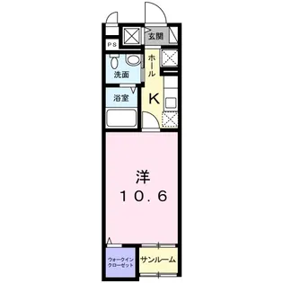 エクセレンテ Ⅱ【1階】の間取り