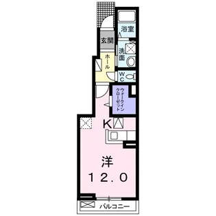 トーラスⅡ【1階】の間取り