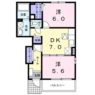 エテルノⅡ【1階】の間取り