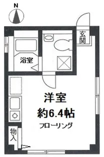 アッシュ横浜【3階】の間取り